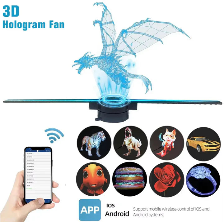 3D Hologram Fan